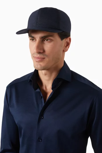 Baseball Cap in Linen