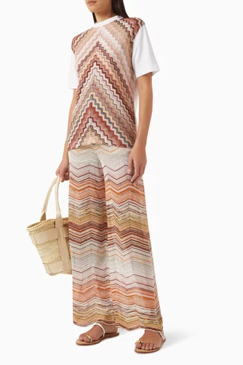 Zigzag T-shirt in Jersey