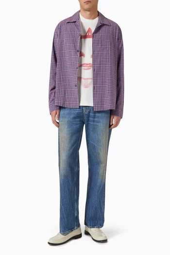 Third Cut Relaxed Jeans in Cotton Denim