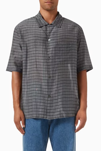 Heusen Shirt in Cotton & Silk