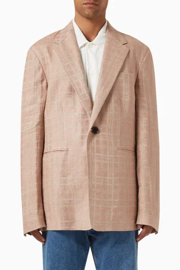 Unconstructed Shinjuku Blazer in Linen
