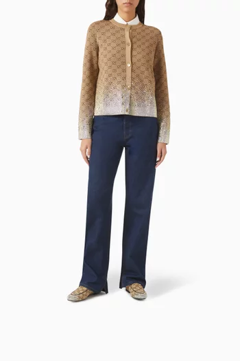 حذاء برينستاون مفتوح من الخلف ومرصع بكريستال قنب