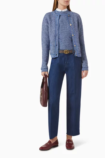 Straight-leg Jeans in Denim
