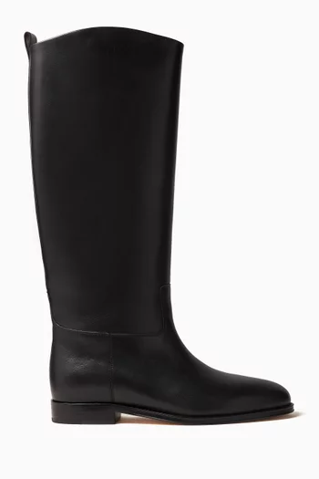 Knee-high Boots in Leather