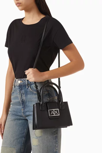 Small Joide Top-handle Bag in Faux Leather