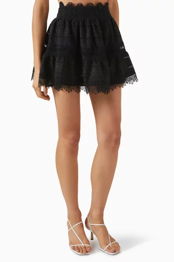 Fira Mini Skirt in Cotton-blend