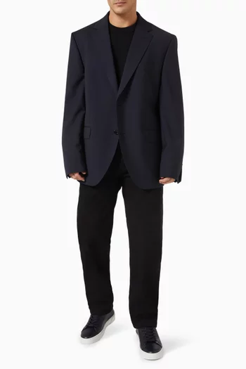 بنطال جينز بقصة عادية