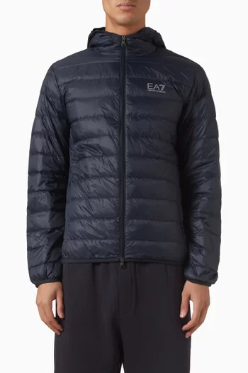 Core Identity Packable Puffer Jacket in Nylon