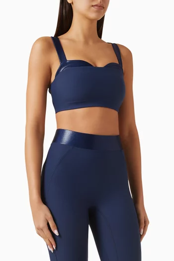x Mona Kattan Lina Sports Bra