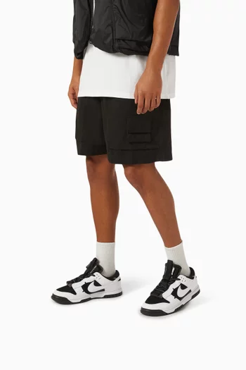 Air Dunk 'Jumbo Reverse Panda' Low-top Sneakers in Leather
