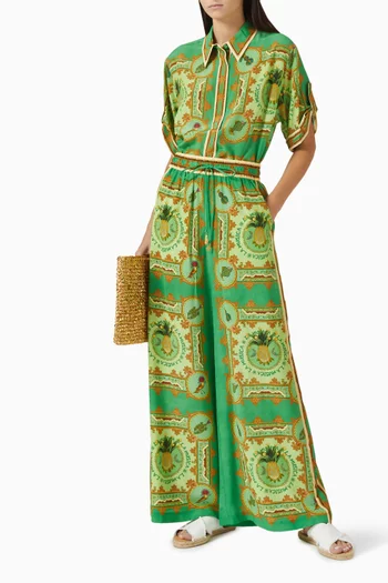 La Musica Pants in Silk