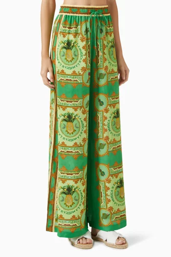 La Musica Pants in Silk