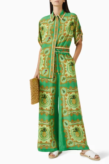 La Musica Shirt in Silk
