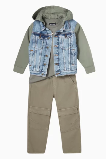 Cargo Pants in Denim