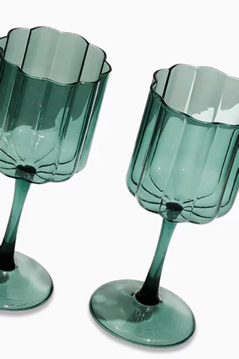 Wave Glass, Set of 2