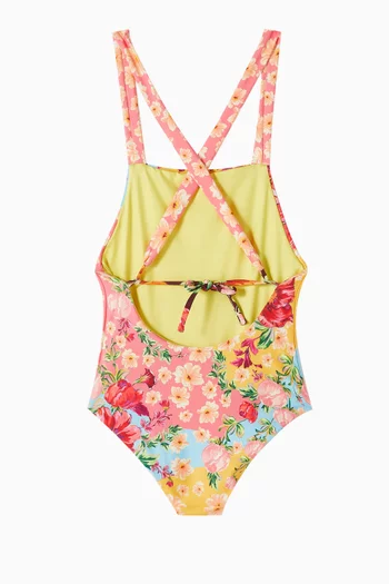 لباس سباحة أمينا قطعة واحدة قابلة للتحويل 