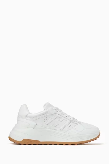 Hi-Fi Low-top Sneakers in Leather