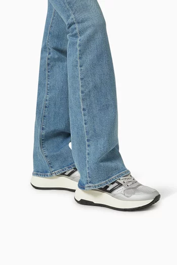 Hi-Fi Low-top Sneakers in Leather
