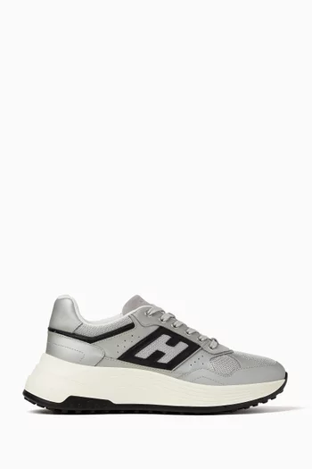 Hi-Fi Low-top Sneakers in Leather
