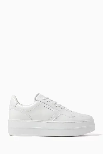 Skyscraper Sneakers in Leather