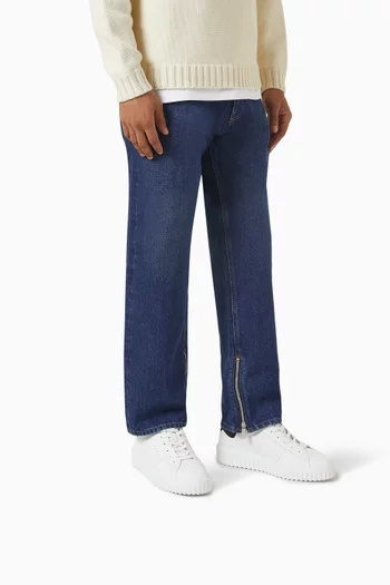 H-Stripes Sneakers in Leather