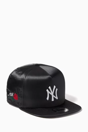 كاب بتصميم 9FIFTY وشريط كبس في الخلف ستان كيث × يانكيز