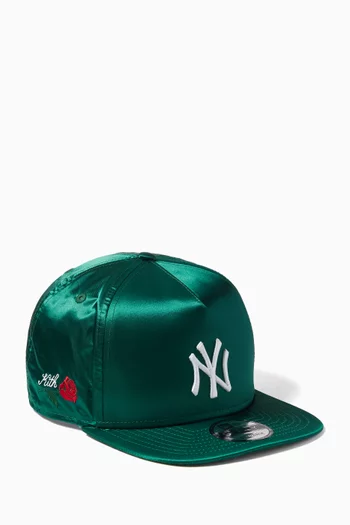 كاب بتصميم 9FIFTY وشريط كبس في الخلف ستان كيث × يانكيز