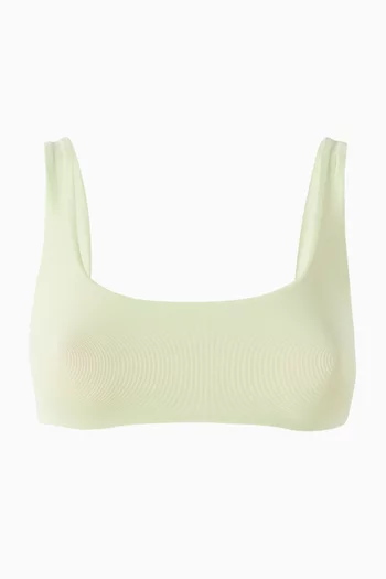 Quinn Reversible Crop Bikini Top