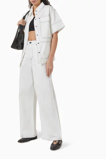 Hana Shirt in Cotton Denim