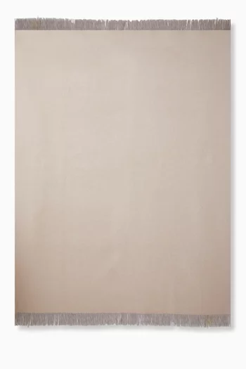 غطاء مزدوج بشرّابات كشمير