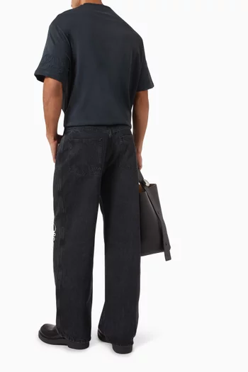Logo Loose-fit T-shirt in Cotton-jersey