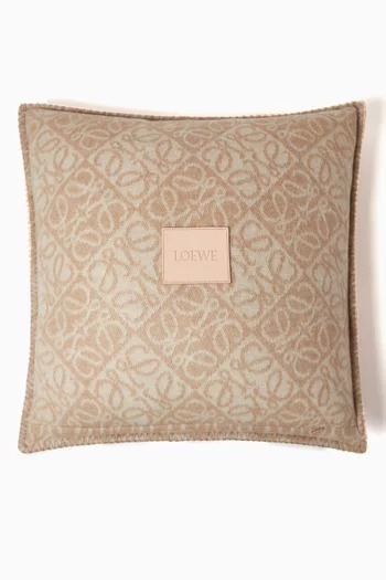 Anagram Filled Cushion, 50 x 50