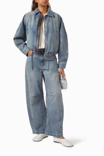Anagram Barrel Jeans in Denim