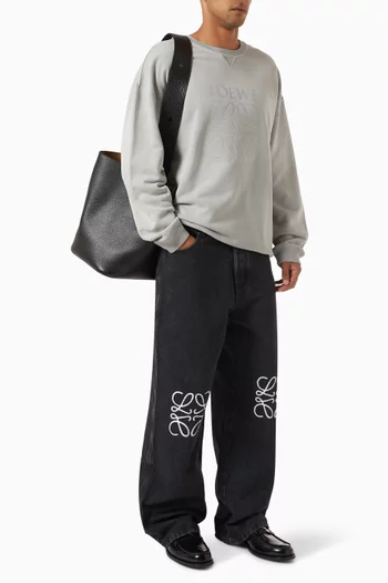 Anagram Sweatshirt in Cotton