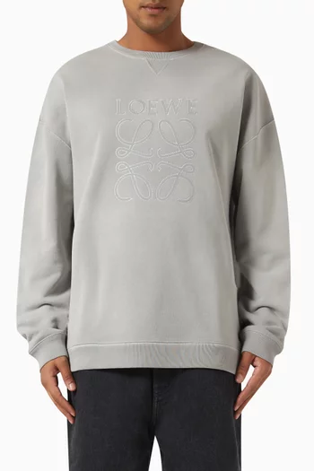 Anagram Sweatshirt in Cotton