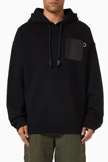 Relaxed-fit Hoodie in Cotton Fleece