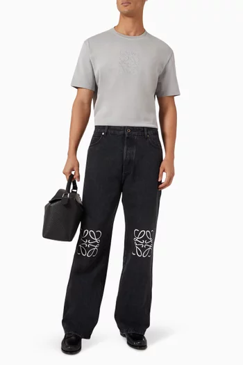Logo Relaxed-fit T-shirt in Cotton Jersey