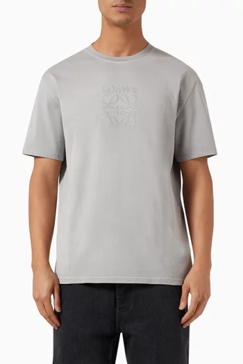 Logo Relaxed-fit T-shirt in Cotton Jersey