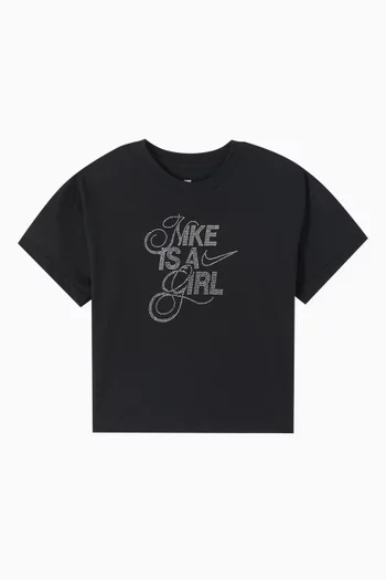 Screen-print T-shirt in Cotton