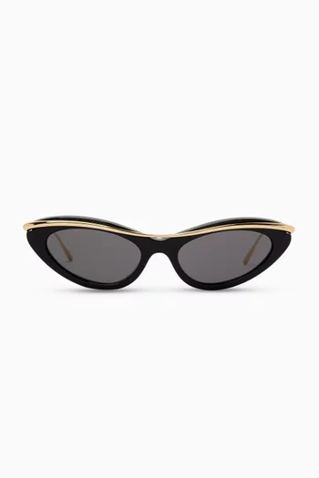 Cat-eye Sunglasses in Acetate