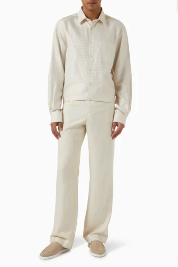 Zigzag Shirt in Cotton-blend