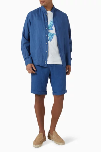 Regular-fit Shirt in Linen