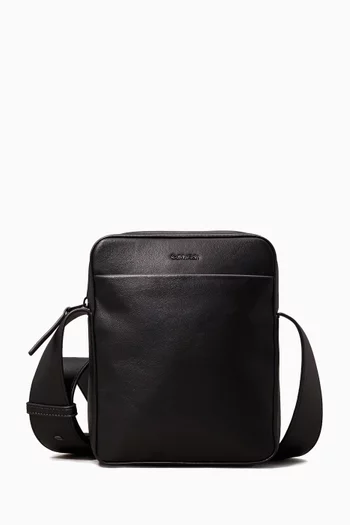 CK Refined Reporter Bag in Faux Leather