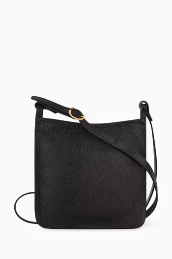 Small Le Foulonné Crossbody Bag in Leather