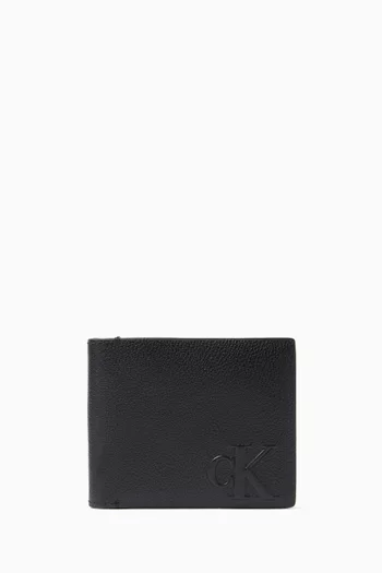 Logo-embossed Wallet in Leather