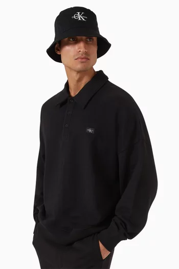 Logo-embroidered Bucket Hat