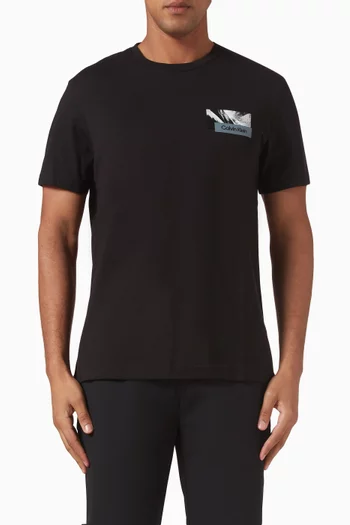 Graphic Logo T-shirt in Cotton