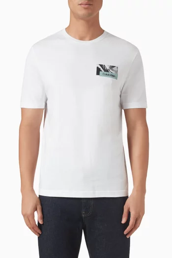 Back Logo Graphic T-shirt in Cotton