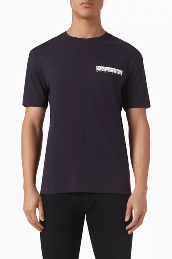 NY Logo T-shirt in Cotton