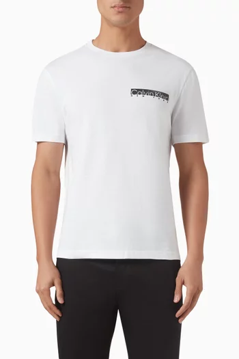 Box Logo T-shirt in Cotton